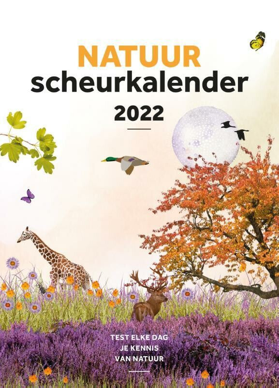 Natuur scheurkalender 2022